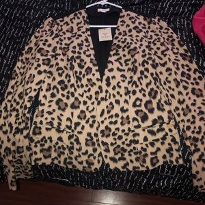 Cheetah Blazer